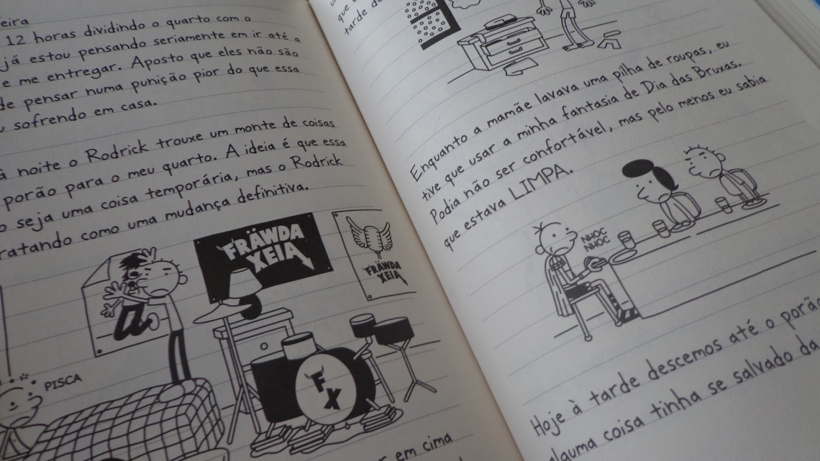 Tipo Assim... Resenha Diário de um Banana Casa dos Horrores