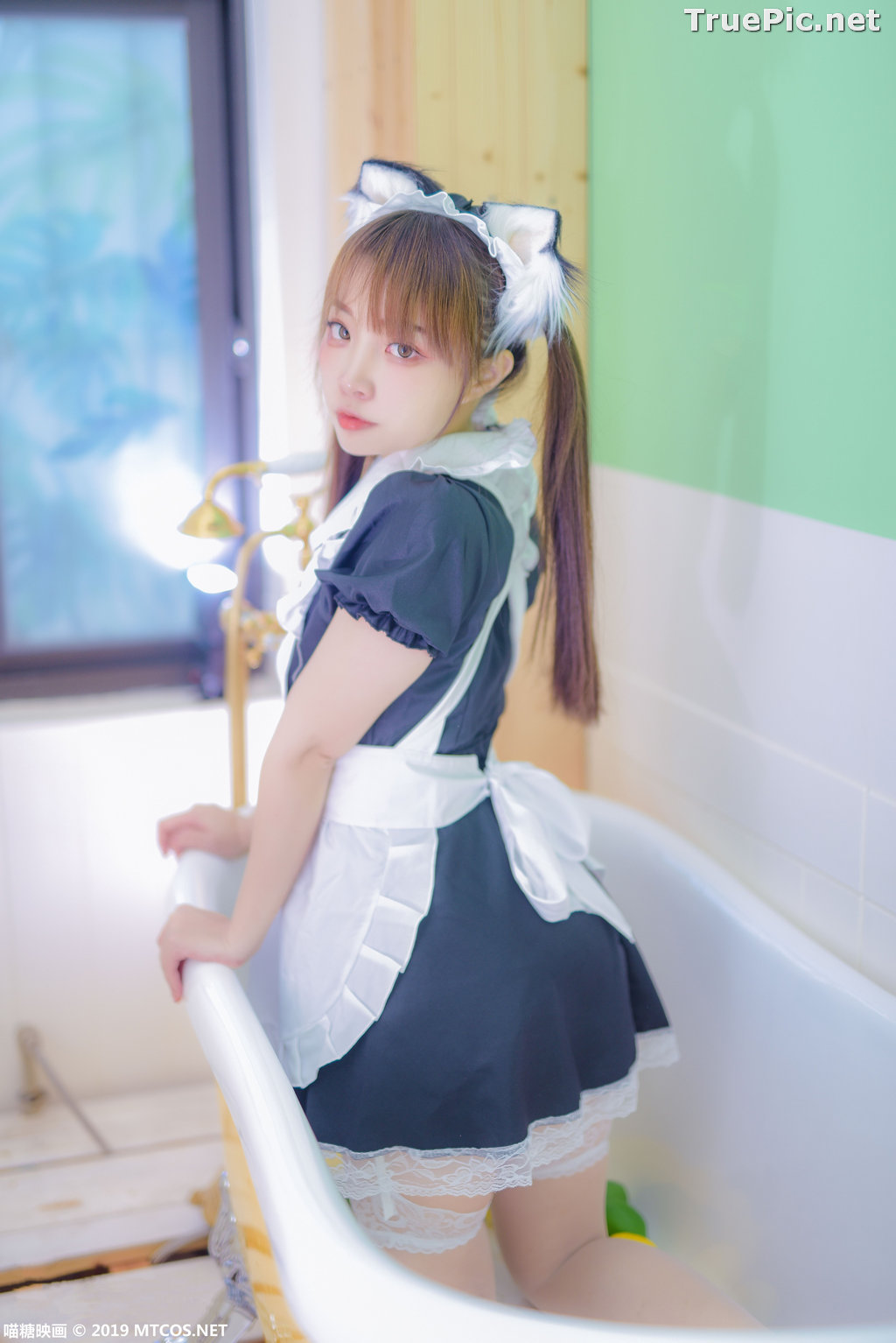 Image [MTCos] 喵糖映画 Vol.049 - Chinese Cute Model - Lovely Maid Cat - TruePic.net - Picture-40