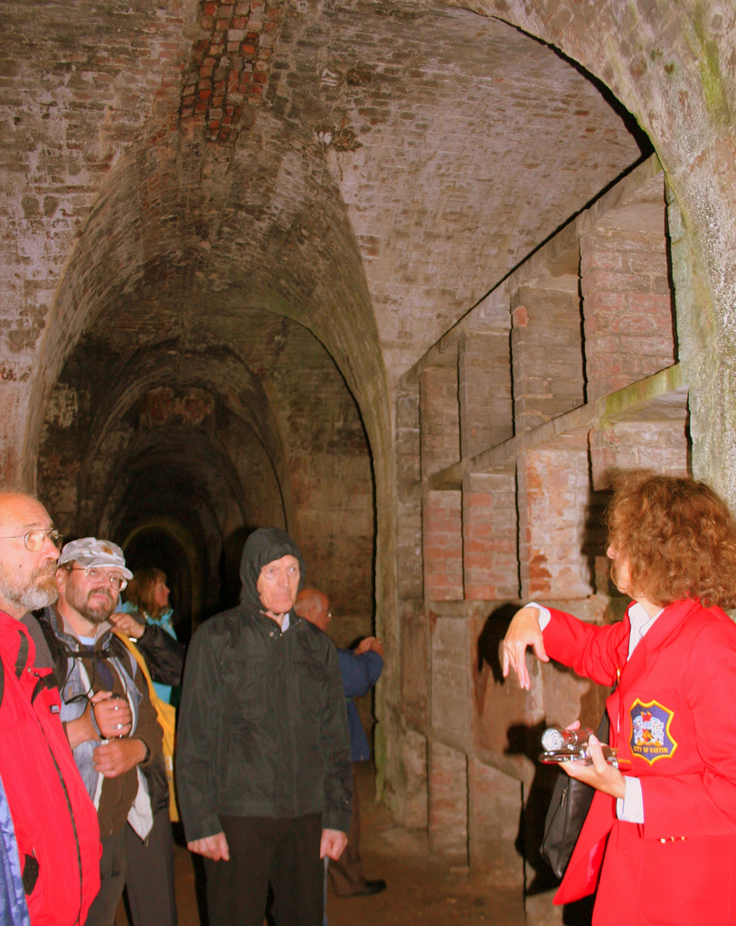 more than six feet under Exeter Underground Passages