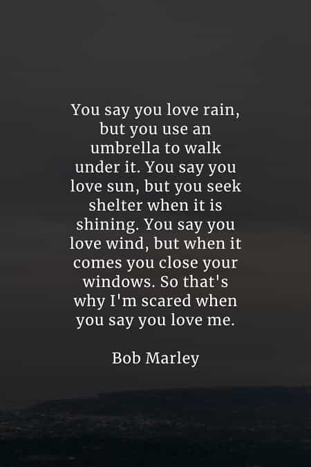 bob marley quotes about relationships