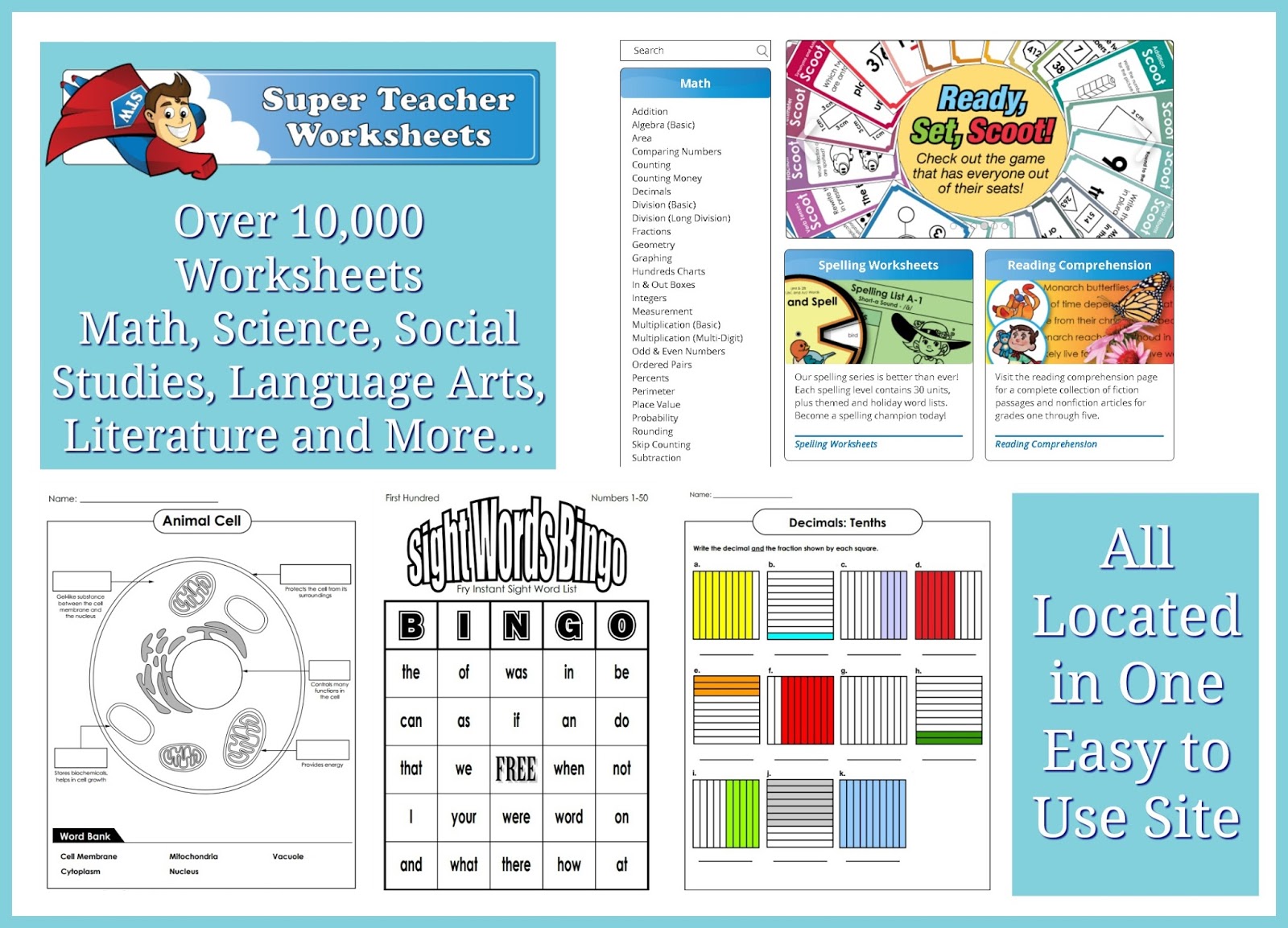 Super Teacher Tools Seating Chart