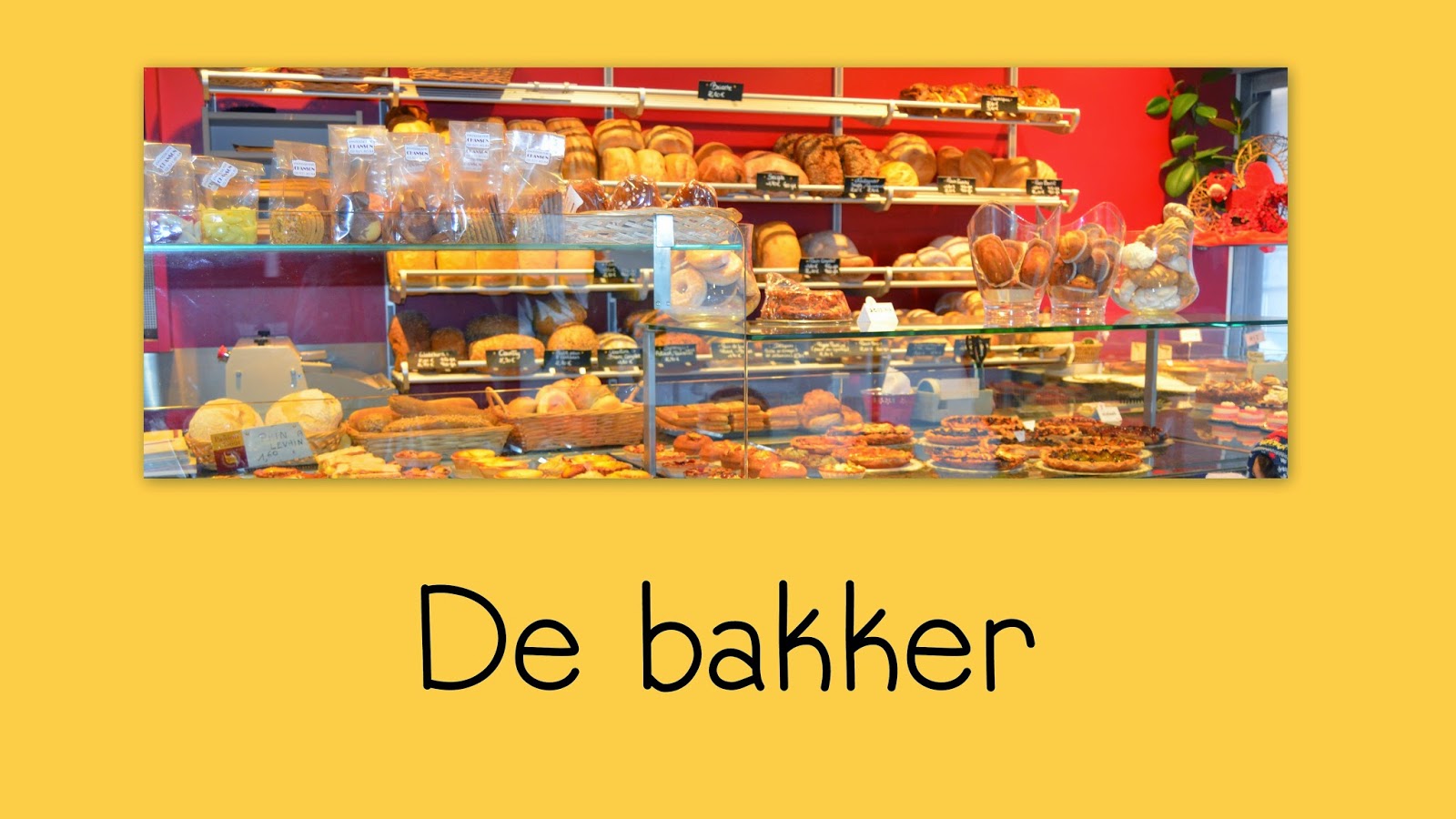 volg de gebeurtenissen van onze klas... 2014-2015: thema 'naar de bakker'