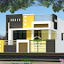 1200 square feet single floor Tamilnadu home