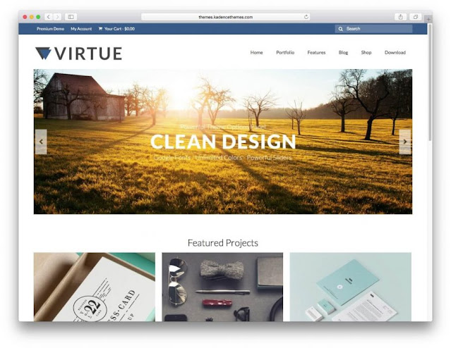 50 Free and Latest WordPress theme