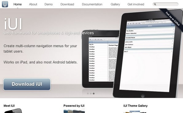 iUI Web Framework