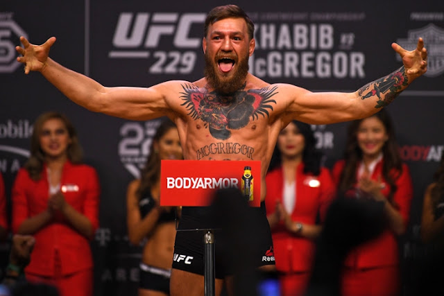 Conor McGregor UFC 246 weigh in
