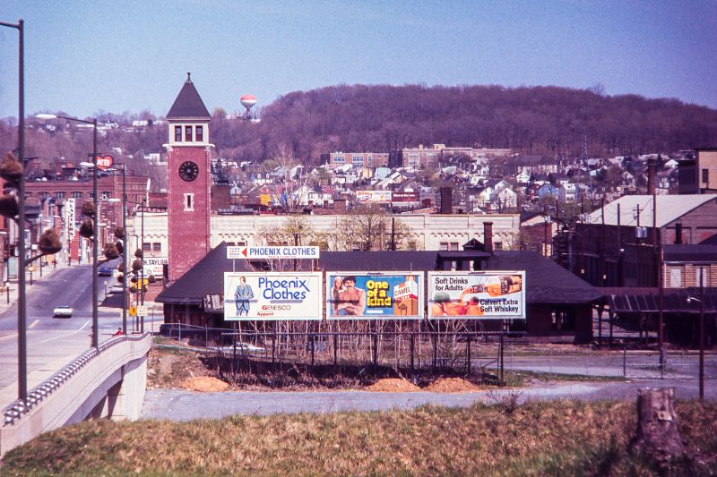 The Architecture of Old Allentown, Pennsylvania in 1978 Through
