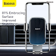Đế giữ điện thoại trên xe Ô Tô Baseus Glaze Gravity Car Mount (New 2020 upgrade Model, Metal Bracket, Air Outlet Version – Gắn khe gió máy lạnh)
