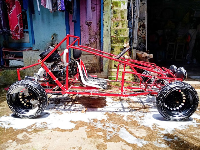 Modifikasi Motor Jadi Mobil