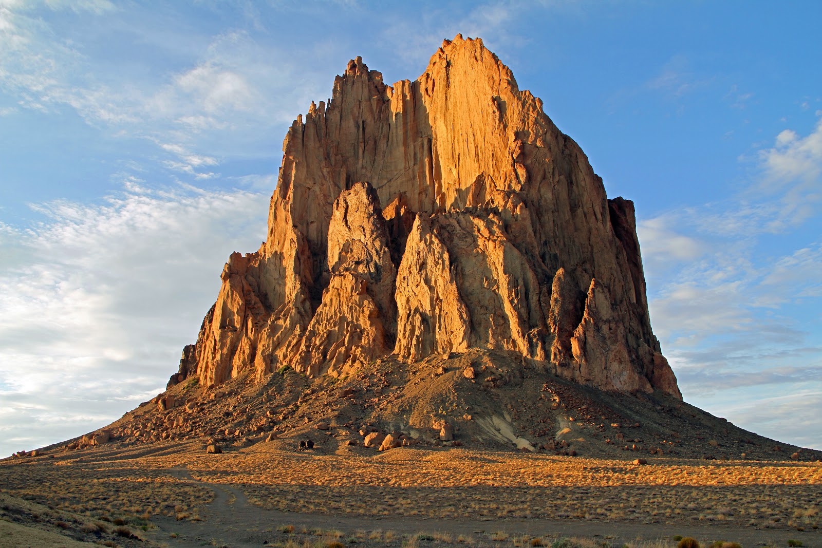 Written In Stone...seen through my lens Ship Rock at Sunset Part I