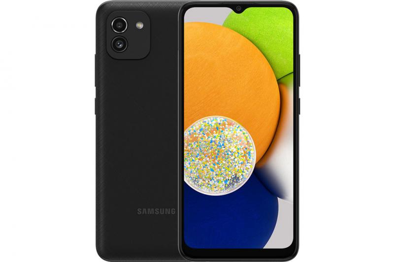 Điện thoại Samsung Galaxy A03 3GB/32GB Đen – Hàng chính hãng