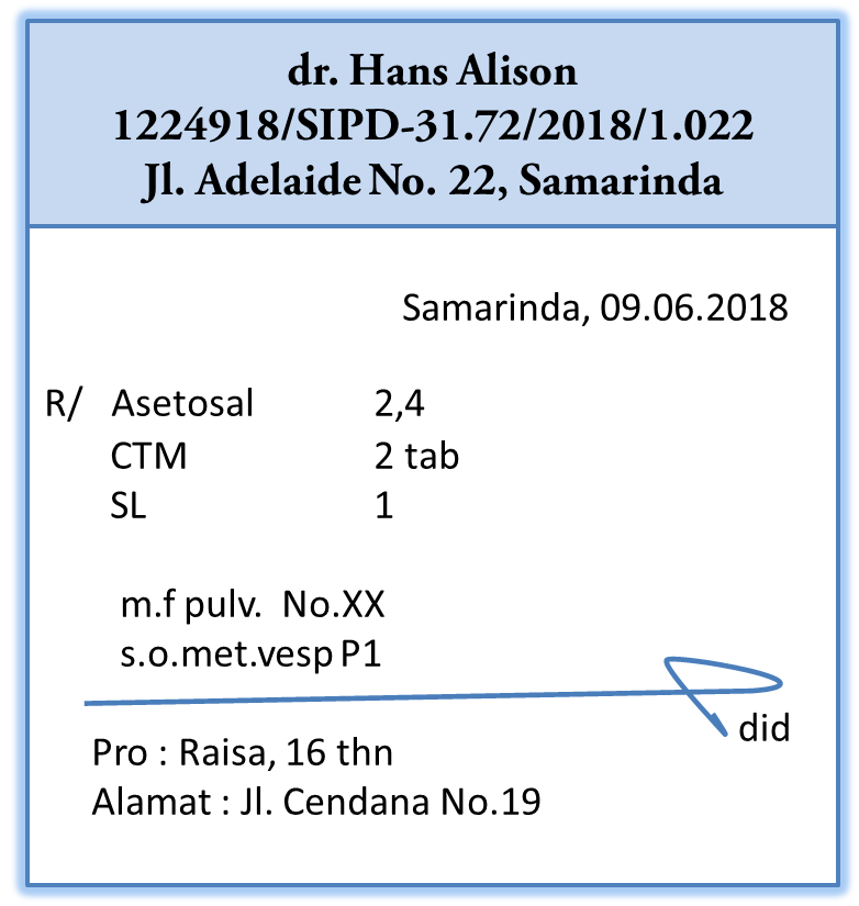 Jurnal Praktikum Ilmu Resep Resep 4