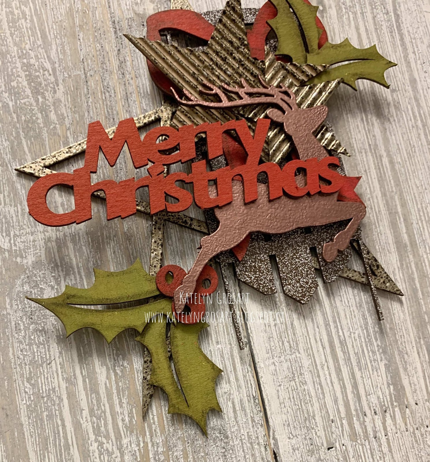 A Creative Journey Merry Christmas Wall Hanging