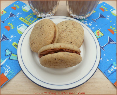 Mudslide Sandwich Cookies | Recipe developed by www.BakingInATornado.com | #recipe #cookies