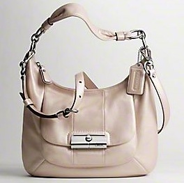 Bags & Bags: COACH 16808 KRISTIN LEATHER HOBO (CHAMPAGNE) - READY STOCK