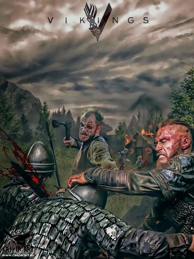 The Viking Post Ragnar Lothbrok And Floki