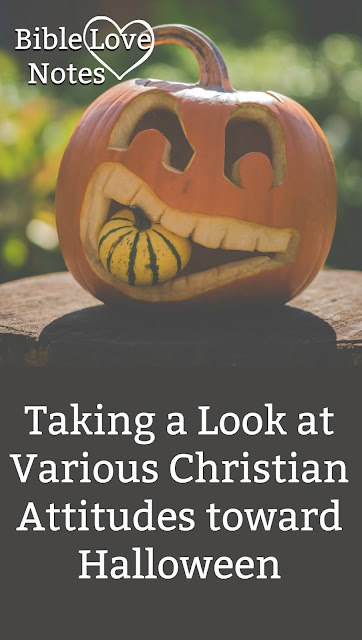 Balancing Romans 14 and 1 Cor.10:23 when viewing the right ways for a Christian to handle Halloween. #Halloween #BibleLoveNotes #Biblestudy