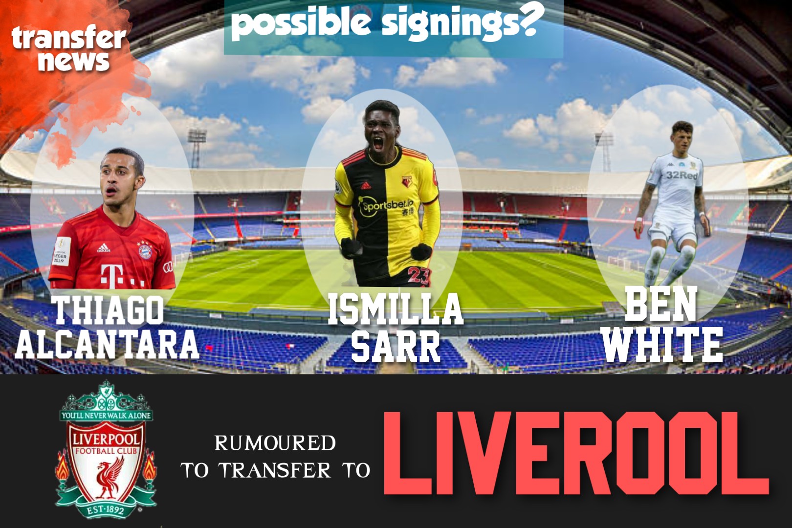 Sportsbuzz Possible New Signings of Liverpool