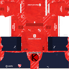 Independiente 2019/2020 Kit - Dream League Soccer Kits