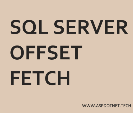 What Is Fetch And Offset In Sql? – ANTOI