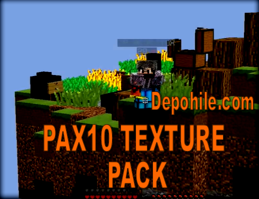 Minecraft Pax10 Revamp Texture Pack İndir SonOyuncu - Skywars
