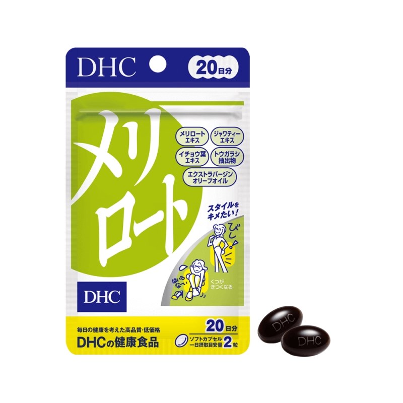 Viên uống DHC Melilot hỗ trợ thon chân