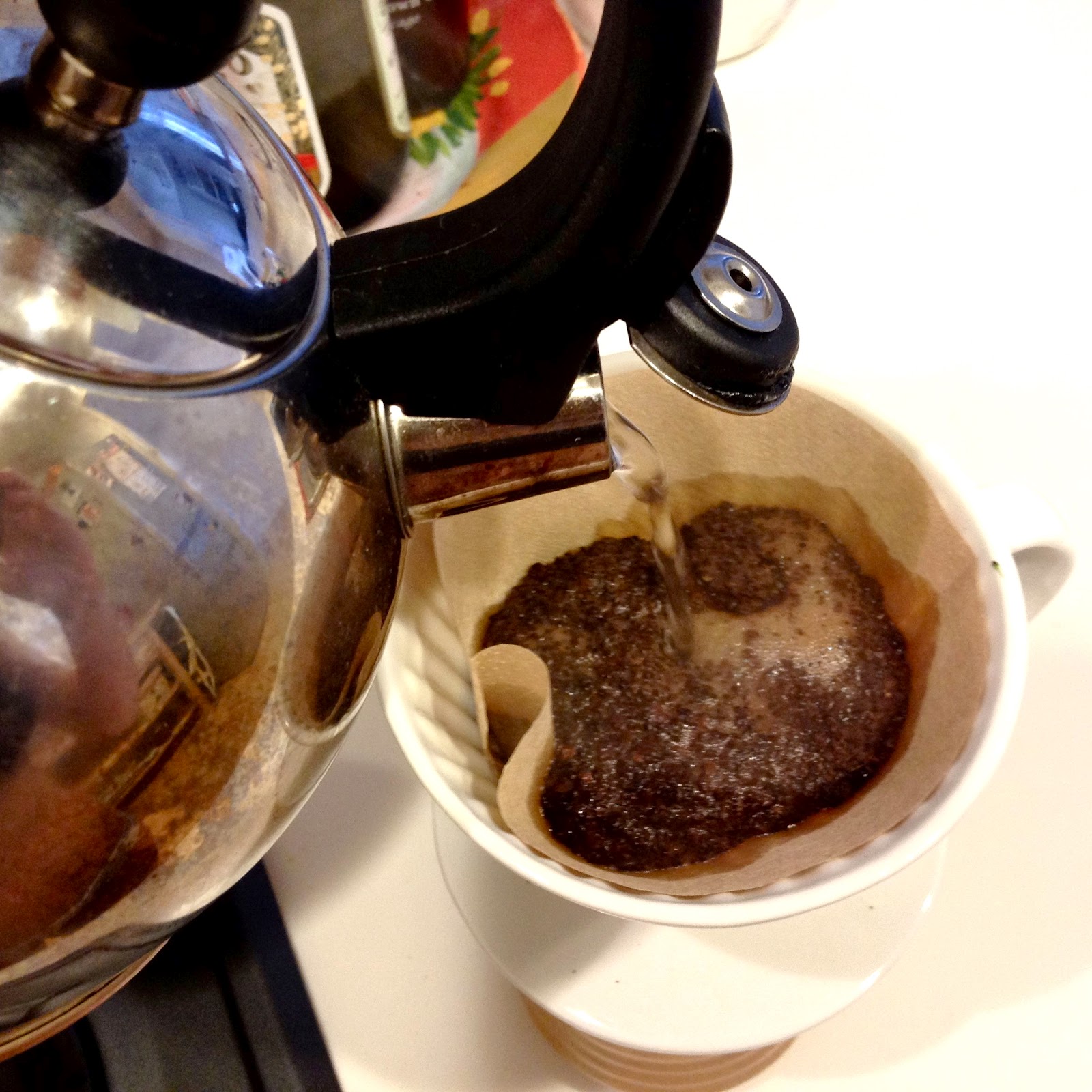 Jackson Riley How to make a cup of pourover coffee