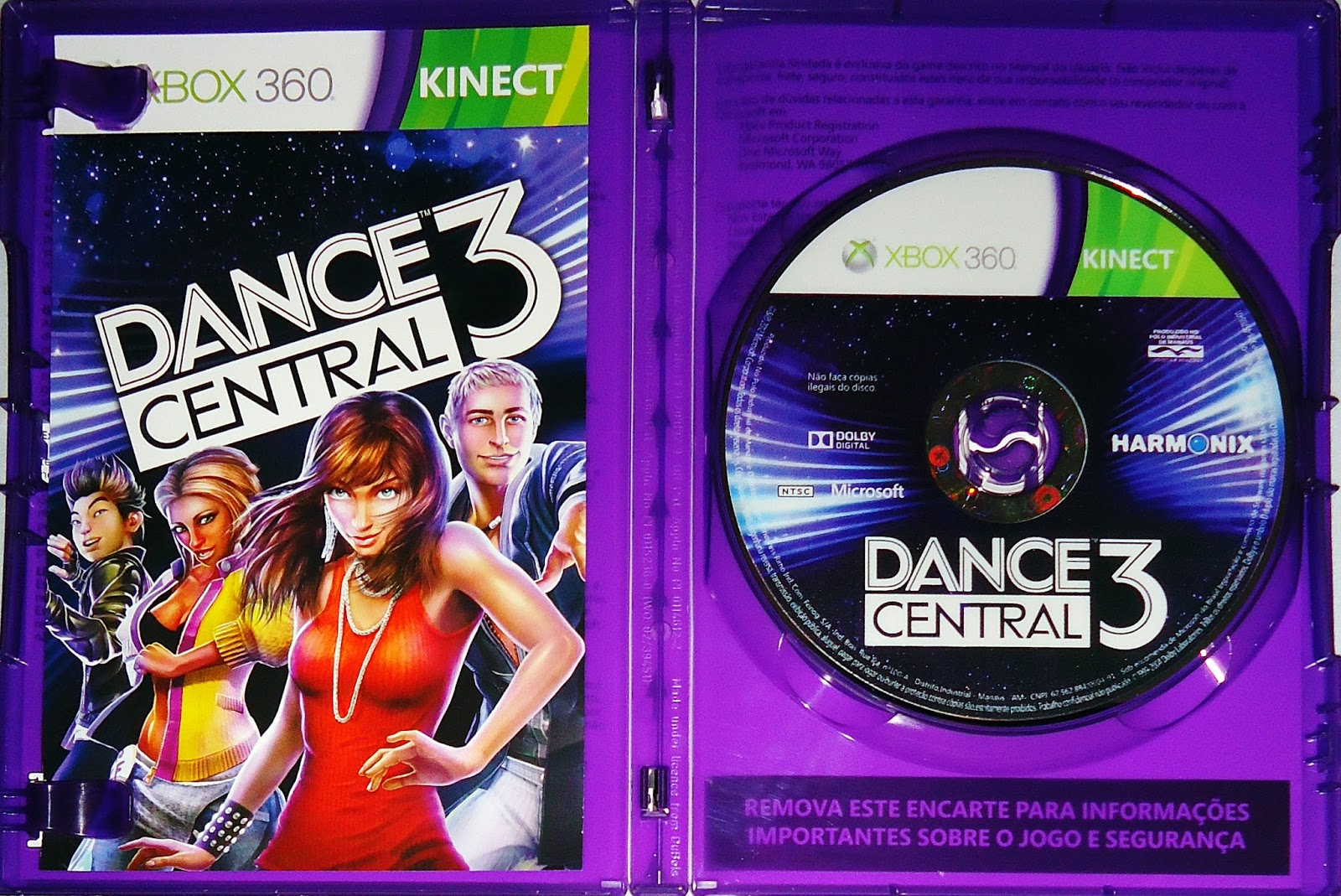 Jeu Dance Central 3 Pour Xbox 360 - Bon état - Version Française