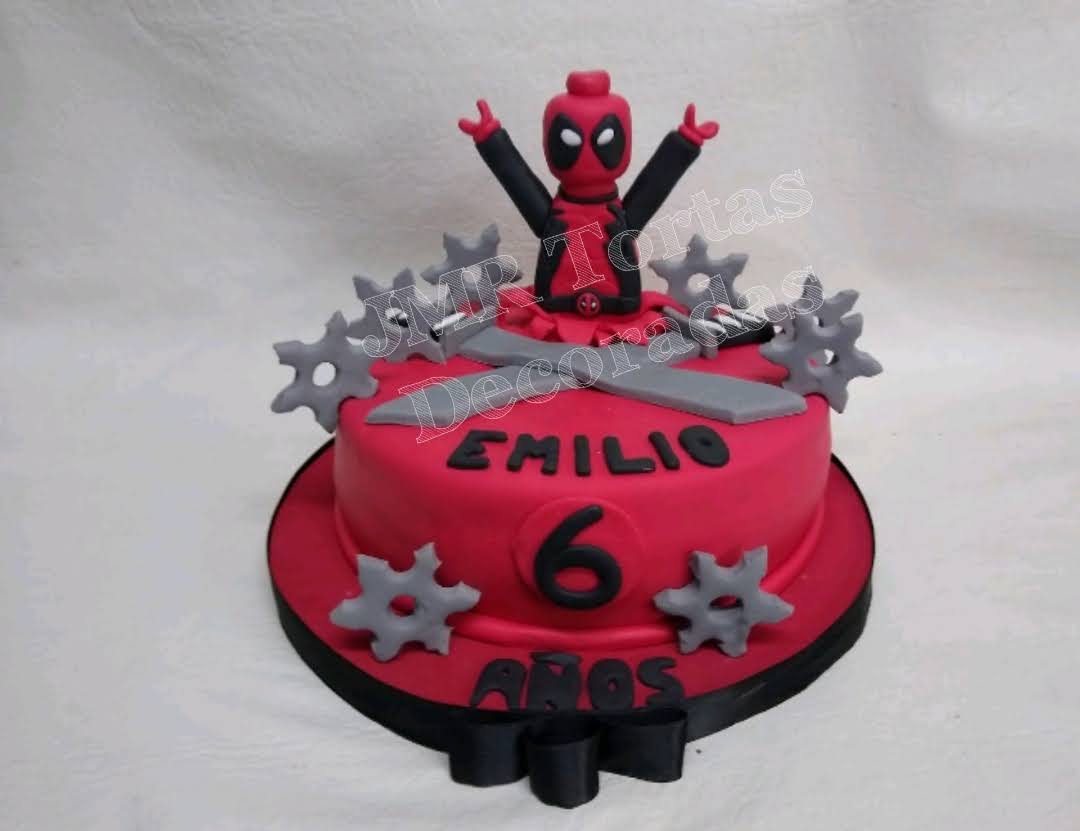 Torta Deadpool | JMR Tortas Decoradas