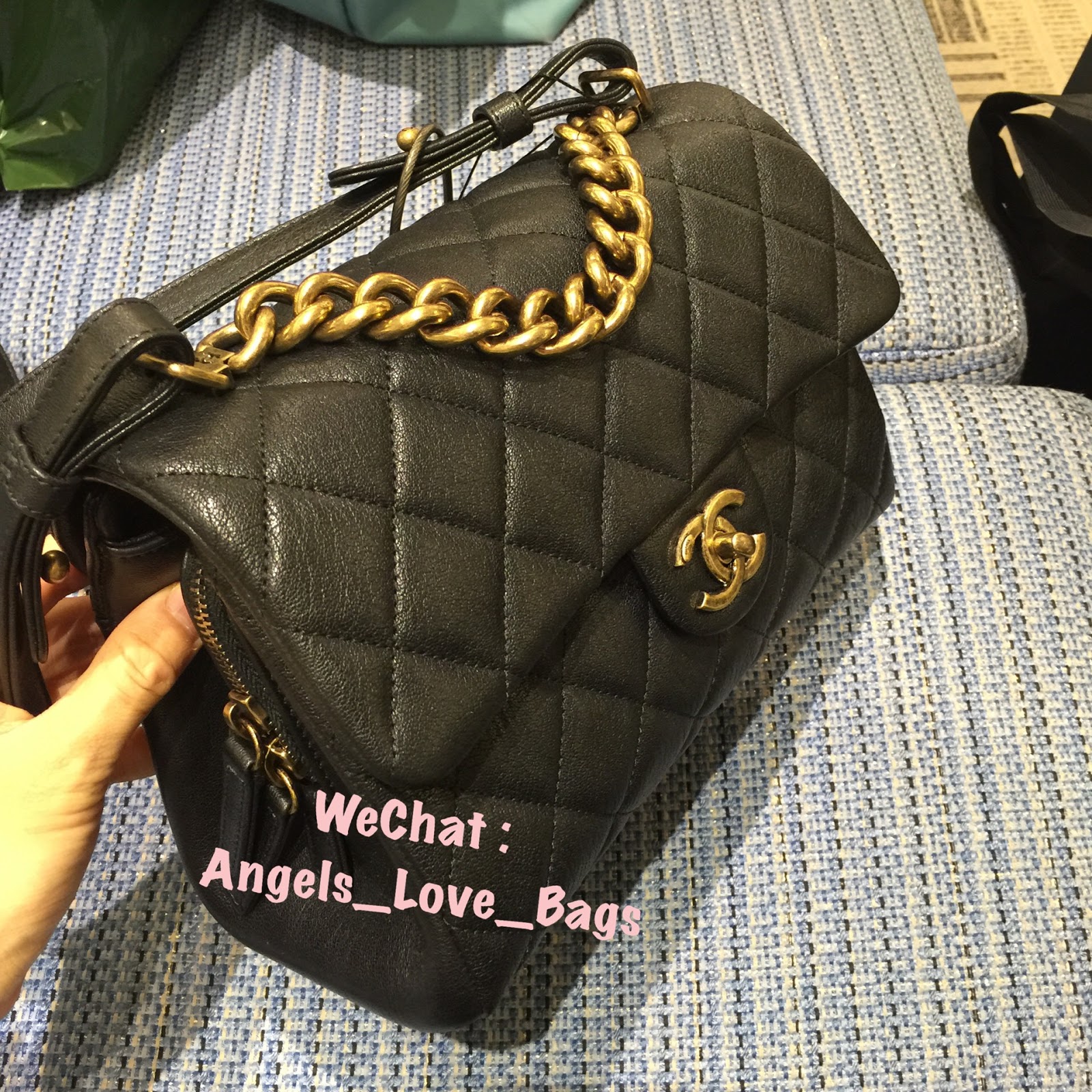 Angels Love Bags - The Fashion Buyer: CHANEL Quilted Flap Crossbody Bag with Short Chain Top Handle