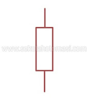 simbol resistor eropa
