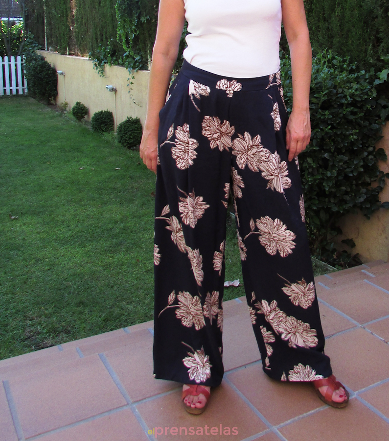 Patrón palazzo Burda