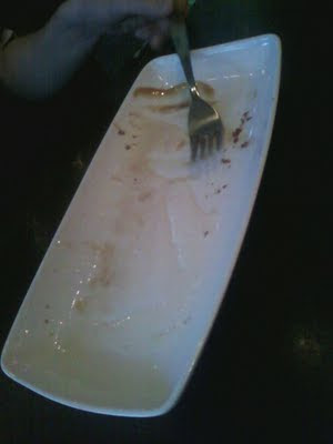 dessert all gone