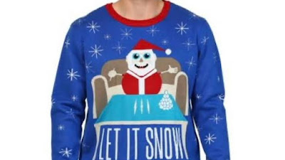 Walmart retira del mercado un suéter de Santa consumiendo cocaína