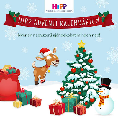 HIPP Adventi kalendárium Nyereményjáték