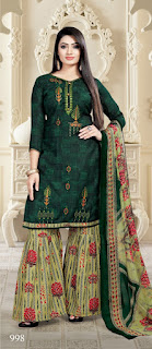 Bipson Sara Pashmina Winter Salwar Kameez Woolen Collection 