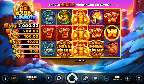 Main Gratis Slot Indonesia - Blazing Mammoth Epic Strike Microgaming Main Gratis Slot Indonesia - Blazing Mammoth Epic Strike Microgaming
