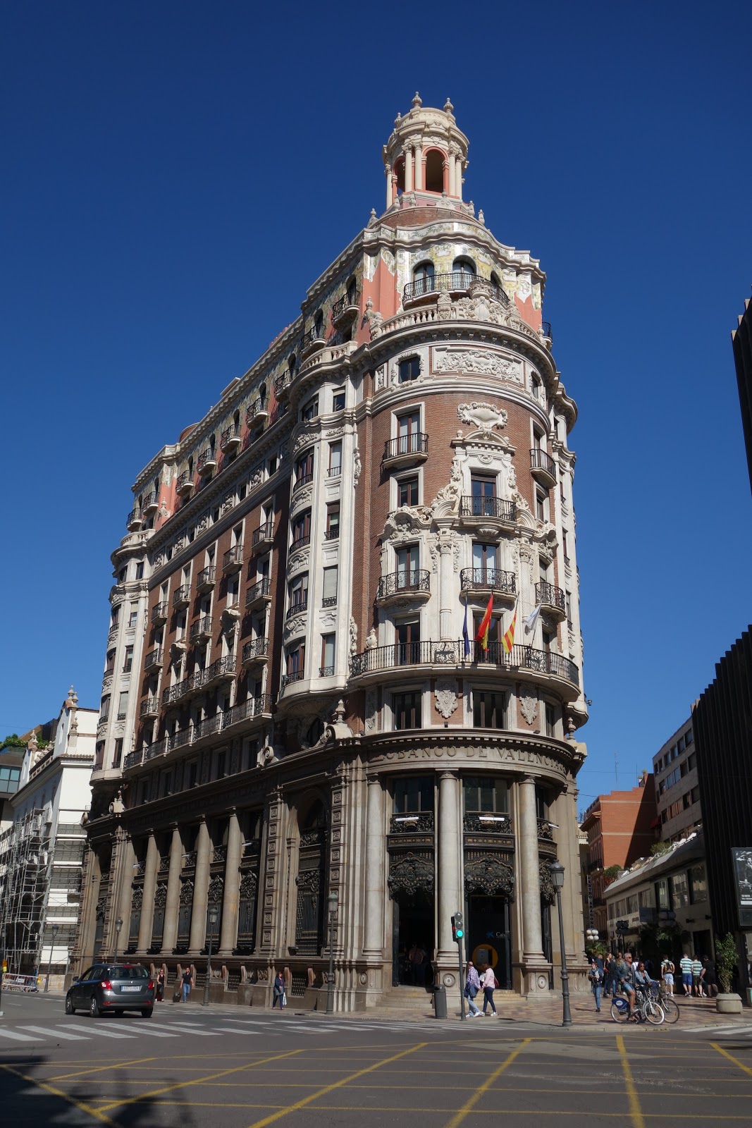 El edificio del Banco de Valencia