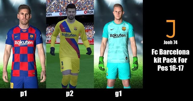 Pes 2017 Barcelona 2019 2020 Kits Kazemario Evolution