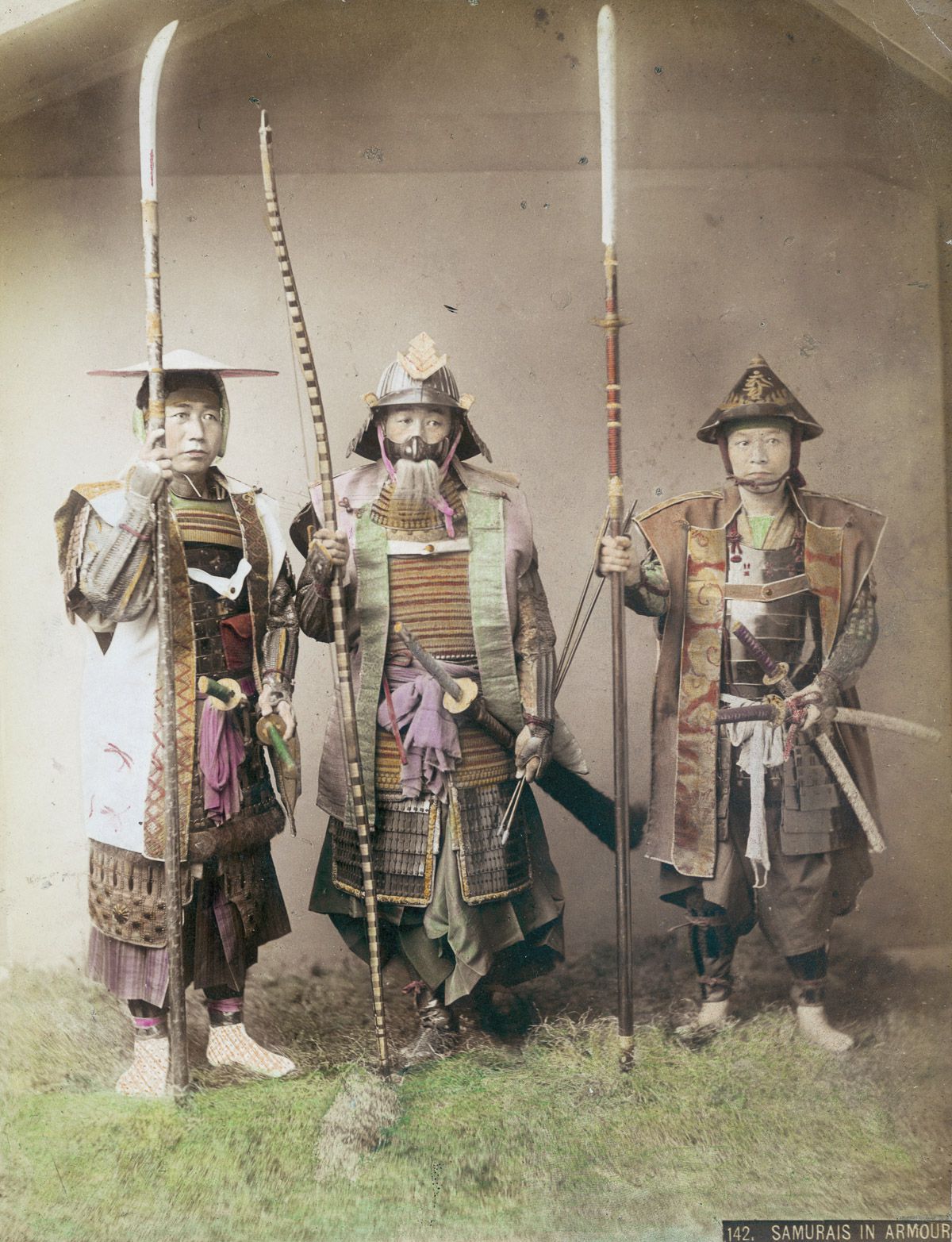 Extremely Rare and Fascinating HandColored Photos of the Last Samurai