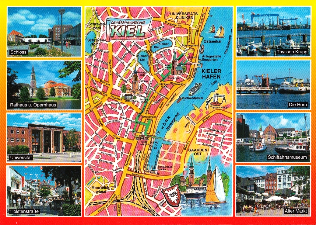 Postcards: Kiel