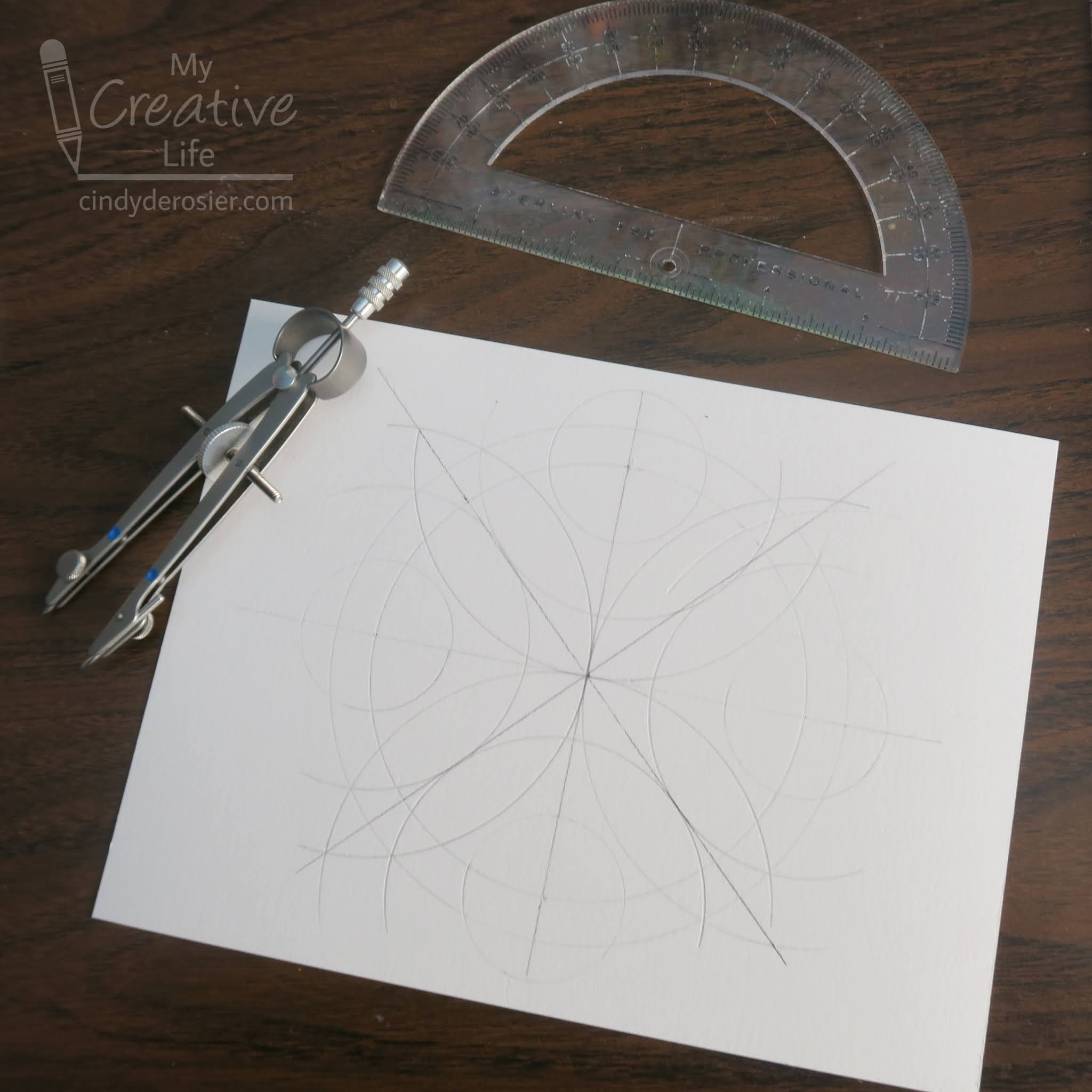 Cindy deRosier My Creative Life Compass Art