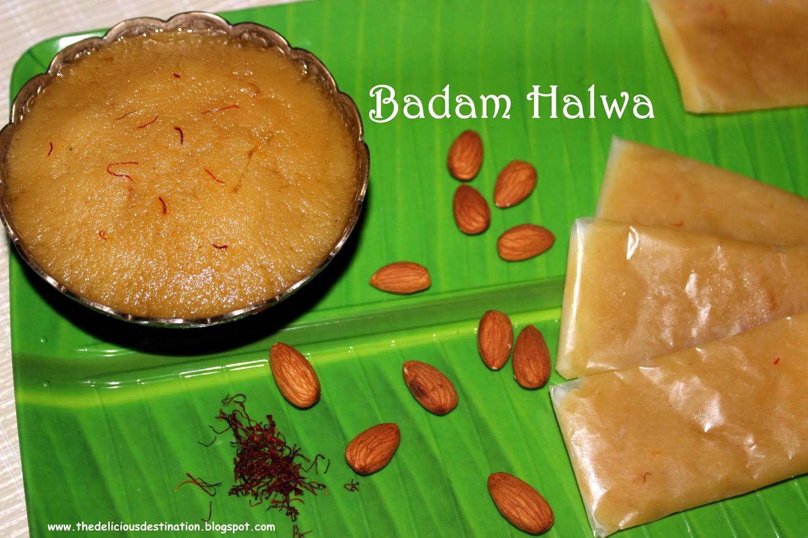 The Delicious Destination Badam Halwa Recipe