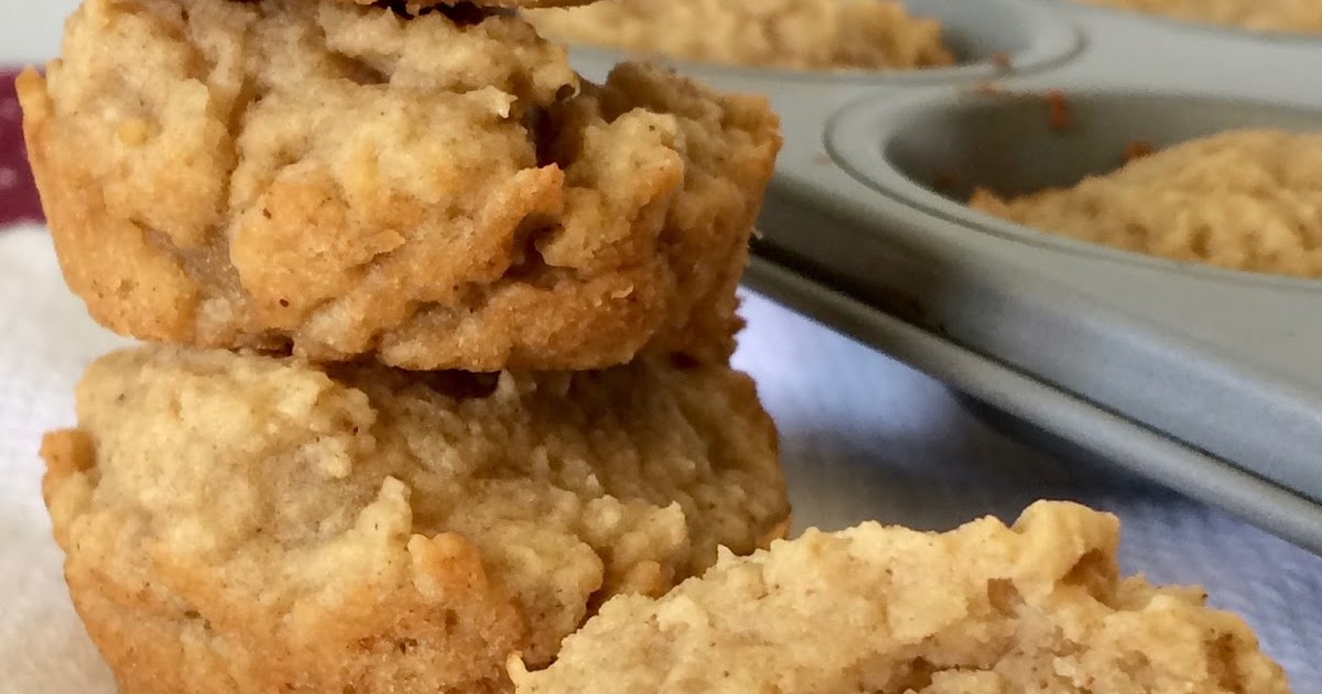 Savory Moments Applesauce barley infant cereal mini muffins