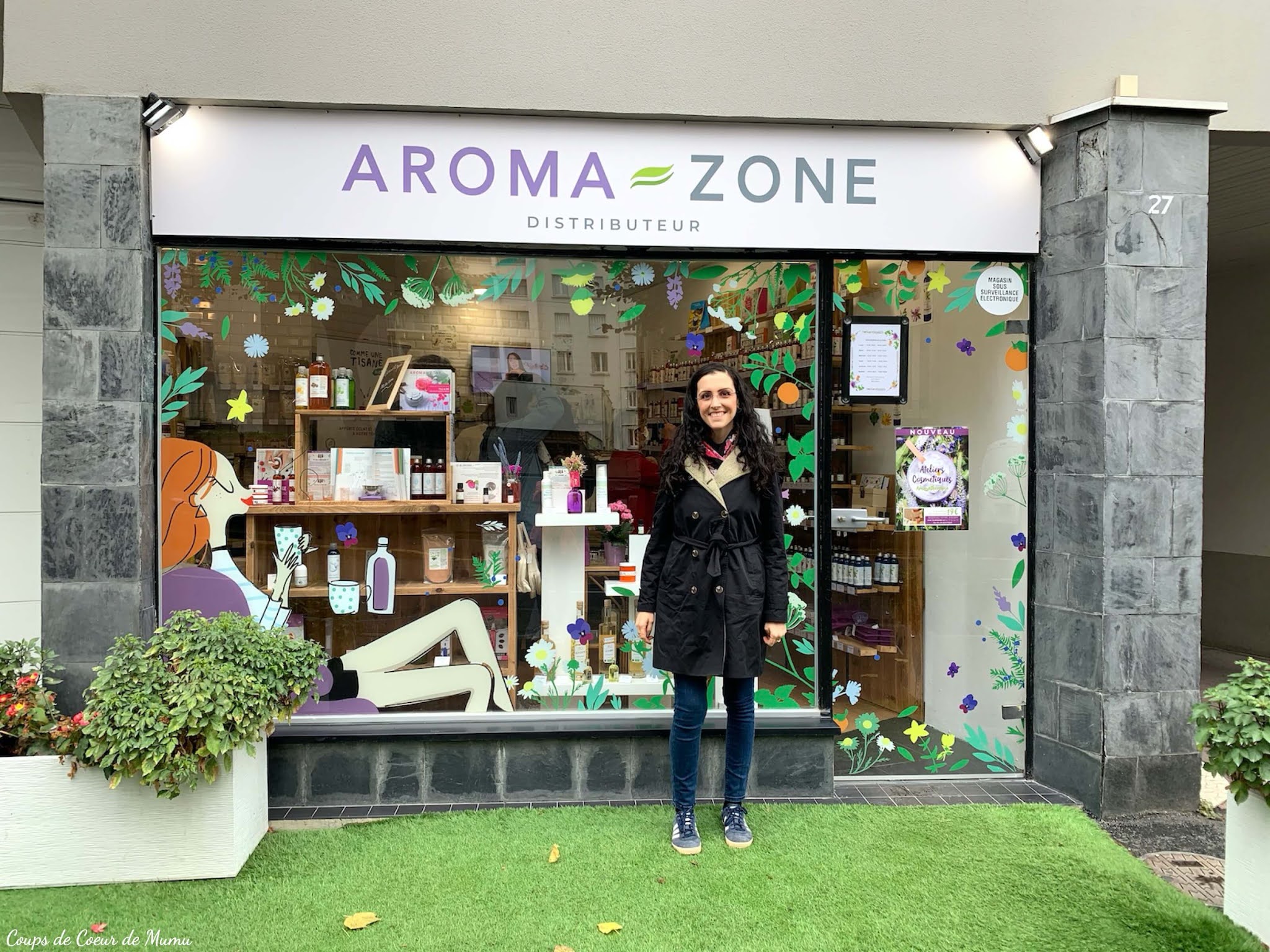 Je découvre les Ateliers de Cosmétiques Naturels AromaZone à Clermont