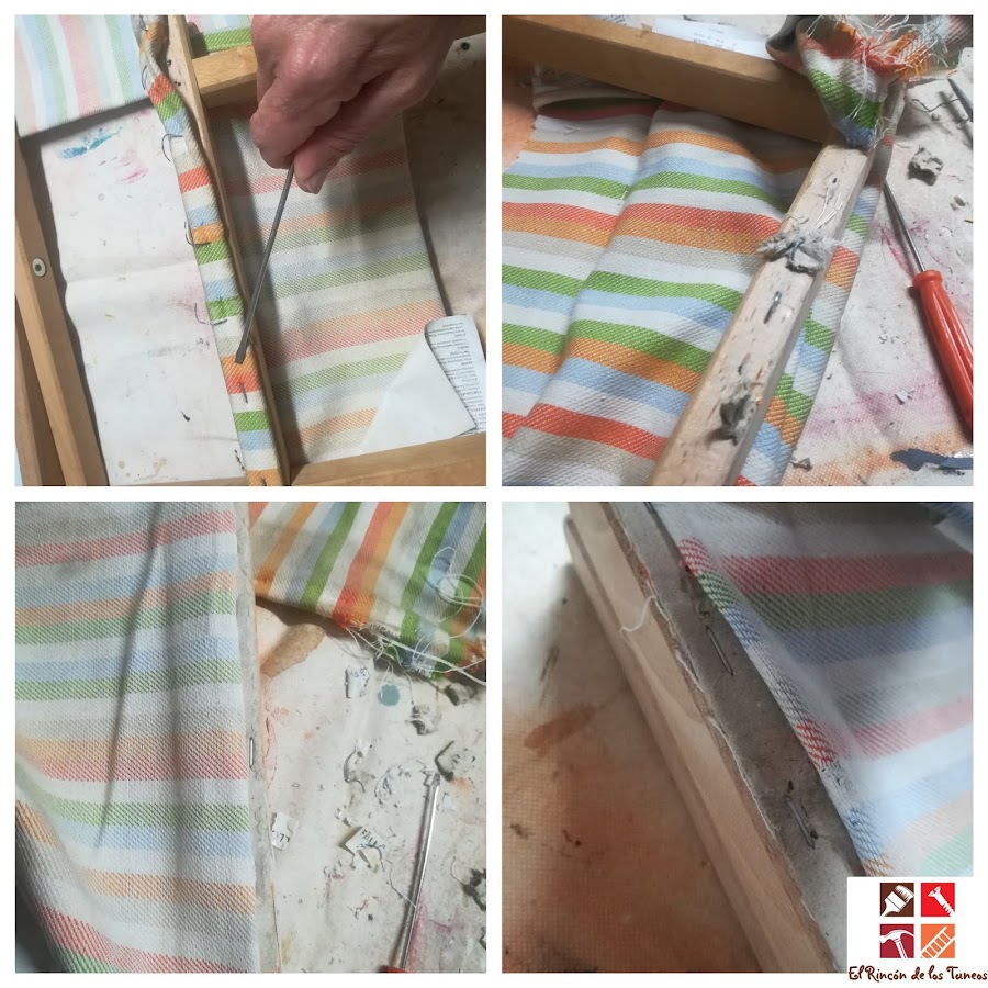 tunear taburete plegable