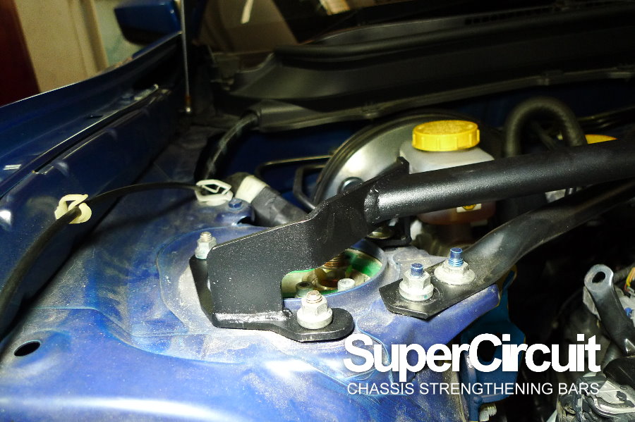 SUPERCIRCUIT CHASSIS STRENGTHENING BARS Subaru BRZ Front Strut Bar
