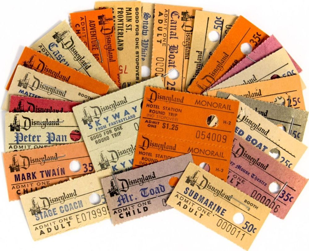 disneyland-ticket-stubs-circa-1960s-vintage-news-daily