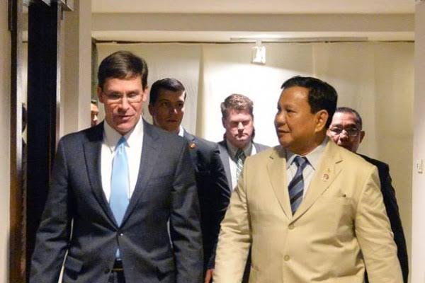 Menhan AS Singgung Penegakan HAM saat Bertemu Prabowo di Pentagon Menhan AS Singgung Penegakan HAM saat Bertemu Prabowo di Pentagon