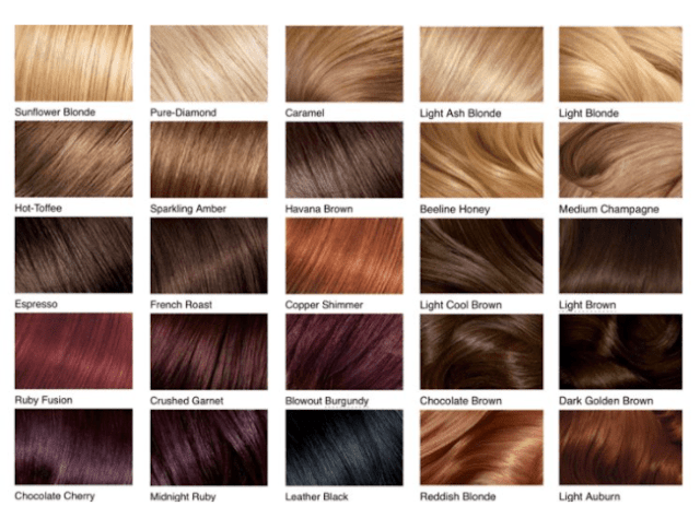 Dark and Lovely Color Chart